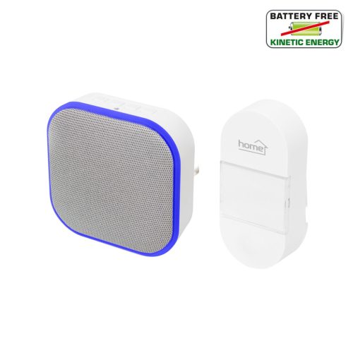 Home DBK 1401AC vezeték nélküli csengő, 140 m hatótávolság, IP44, állítható hangerő, 4 nyomógomb lehetőség, DBK_1401AC