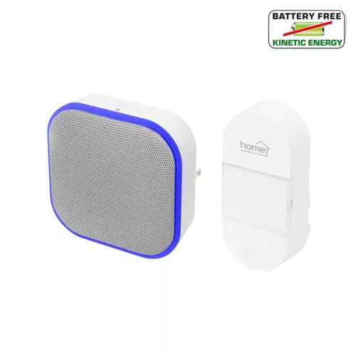 Home DBK 1401AC vezeték nélküli csengő, 140 m hatótávolság, IP44, állítható hangerő, 4 nyomógomb lehetőség, DBK_1401AC