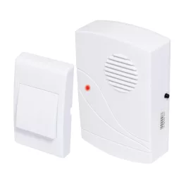   HOME DB 0600DC vezeték nélküli csengő, max. 60 m hatótáv, 32 dallam, LED fényjelzés, elemes tápellátás