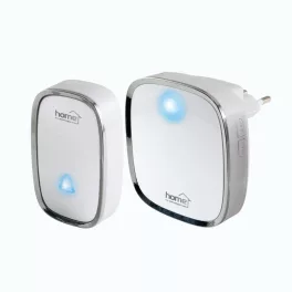   HOME DB 2060AC vezeték nélküli csengő, 200 m hatótáv, 36 dallam, 5 fokozatú hangerő, fényjelzés, 230 V-os tápellátás