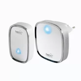   HOME DB 2060AC vezeték nélküli csengő, 200 m hatótáv, 36 dallam, 5 fokozatú hangerő, fényjelzés, 230 V-os tápellátás
