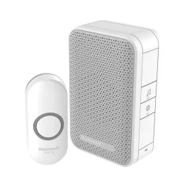   Honeywell Home DC311N vezeték nélküli csengő, 150m hatótávolság, 4 dallam, IP55 védett nyomógomb, elemes tápellátás, DC311N