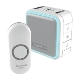   Honeywell Home DC515N vezeték nélküli csengő, 150m hatótáv, 9 dallam, időzíthető némítás, LED fényjelzés, többcsatornás, 230V-os tápellátás, DC515NP2