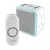 Honeywell Home DC515N vezeték nélküli csengő, 150m hatótáv, 9 dallam, időzíthető némítás, LED fényjelzés, többcsatornás, 230V-os tápellátás, DC515NP2