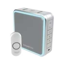   Honeywell Home DC915NG vezeték nélküli csengő, 200m hatótáv, 11 dallam, időzíthető némítás, LED jelzőfény, állítható hangerő, elemes tápellátás, DC915NG