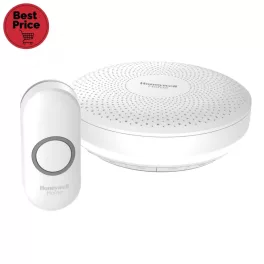   Honeywell Home DCR313N vezeték nélküli csengő, 150m hatótáv, 84 dB, 6 dallam, LED jelzőfény, IP55, 868 MHz, DCR313N