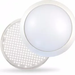   DEL1050 Nelly lpt, kerek, opál, LED, 14W, 1400lm, 4000K, 180fok, IP54, 240V, 144xSMD3535, delux
