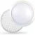 DEL1051 Nelly lpt, kerek, opál, LED, 30W, 2500lm, 4000K, 180fok, IP54, 240V, 288xSMD3535, delux