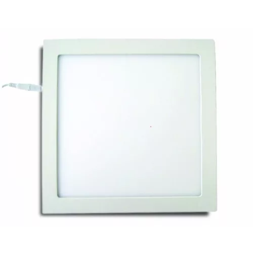 DEL1268 deLux LED panel 3W, 210Lm, 3000K, 85x85x20mm, kiv.:75x75mm, sülly.,négyszögletes, 110-265V, 15x2835SMD,