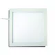 DEL1268 deLux LED panel 3W, 210Lm, 3000K, 85x85x20mm, kiv.:75x75mm, sülly.,négyszögletes, 110-265V, 15x2835SMD,