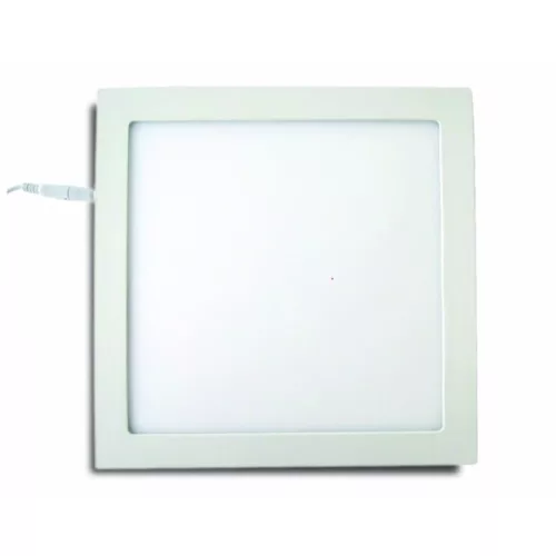 DEL1269 deLux LED panel, 3W, 210Lm, 4000K, 85x85x20mm, kiv.:75x75mm, sülly.,négyszögletes, 110-265V, 15x2835SMD,