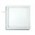 DEL1273 deLux LED panel, 6W, 420Lm, 4000K, 120x120x20mm, kiv.:110x110mm, sülly., négysz, 110-265V, 25x2835SMD,