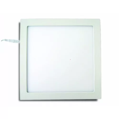 DEL1277 deLux LED panel,12W, 840Lm, 4000K, négysz., kiv.:160x160mm,170x170x20mm, sülly.,110-265V, 55x2835SMD,