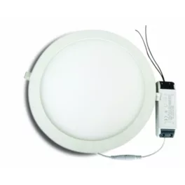   DEL1279 deLux LED panel,18W,1260Lm, 4000K, kerek, 225x20mm, kiv.: 205mm, sülly.,110-265V, 75x2835SMD,