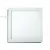 DEL1280 deLux LED panel,18W,1260Lm, 3000K, négysz., 225x225x20mm,kiv.: 205x205mm sülly.,110-265V, 75x2835SMD,