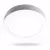 DEL1330 deLux LED panel,12W, 840Lm, 4000K, 170x40mm,  falon kívüli, ,kerek, 110-265V, 25x2835SMD,