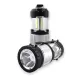 DEL1363 Kemping lámpa (viharlámpa) 1W+3W COB LED 120lm, PC+ABS, (3xAA nem tart.)  delux – Készlet erejéig!!!