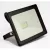 DEL1446 Reflektor   20W LED, 1600lm, 200-240VAC, IP65, 4000K, 120 fok,30x SMD2835 LED, lapos, fekete, 150*127*35mm, alumínium SLIM SERIES delux