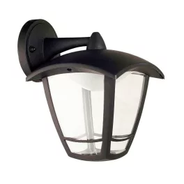   DEL1492 deLux Roby LED kültérii lámpa, fekete, 8W, IP44, lefelé álló