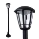 DEL1493 deLux Roby LED kültéri (kerti) lámpa, álló, 8W, IP44, 1m, fekete