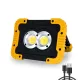 LED reflektor 20W 6500K hordozható 1000lm, IP54, akkumulátoros DEL1554 Delux