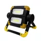 DEL1556 LED reflektor 20W 6500K hordozható 850lm, IP54, akkumulátoros, forgatható fej