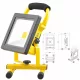 DEL1600 Reflektor  20W LED, hordozható SLIM 1200lm, 12VDC, IP65, 6000K, akkumulátoros delux, DEL1432 helyett
