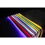 DEL1643 LED szalag neon flex SÁRGA, 5m, IP65, 12V DC, 6W/fm, 120LED/m, SMD2835, deLux