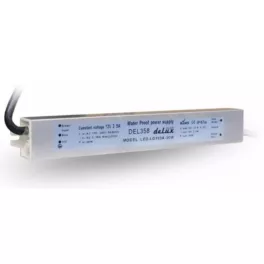 LED tápegység  30W 12V 2,5A IP65 DEL358 delux