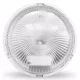 DEL619 Suzy lpt, kerek, világos,100W, IP44 lámpatest