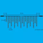 Home DLFJ 400/WH LED-es fényfüggöny, 10 m / 400 db hidegfehér LED, állófényű, fehér vezeték, sorolható, kül- és beltéri kivitel, DLFJ_400_WH