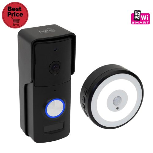 Home DPV WIFI 100 5 az 1-ben smart videó kaputelefon szett, vezeték vélküli, Tuya platform, megfigyelő kamera, riasztó funkció, IP54 védettség, DPV_WIFI_100