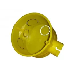 Dunszt műanyag doboz D-6071/1 sorolható 71mm d65mm sárga