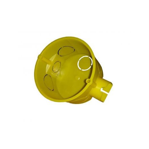 Dunszt műanyag doboz D-6071/1 sorolható 71mm d65mm sárga