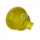 Dunszt műanyag doboz D-6071/1 sorolható 71mm d65mm sárga