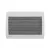 Noirot E184113 Radiance H 1000 BL elektromos hősugárzó panel, 1000 W, IP24 védettség, beépített termosztát LCD kijelzővel, fali és hordozható kivitel
