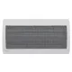 Noirot E184115 Radiance H 1500 BL elektromos hősugárzó panel, 1500 W, IP24 védettség, beépített termosztát LCD kijelzővel, fali és hordozható kivitel
