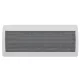 Noirot E184117 Radiance H 2000 BL elektromos hősugárzó panel, 2000 W, IP24 védettség, beépített termosztát LCD kijelzővel, fali és hordozható kivitel