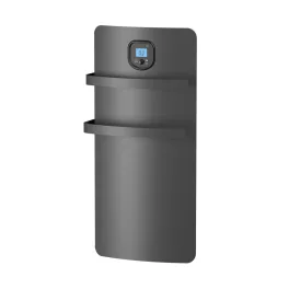   Noirot E221124 RSS Anuri DY 1200 AN törölközőszárító, 1200 W, IP24 védettség, beépített ventilátor, gyerekzár, antracit szürke