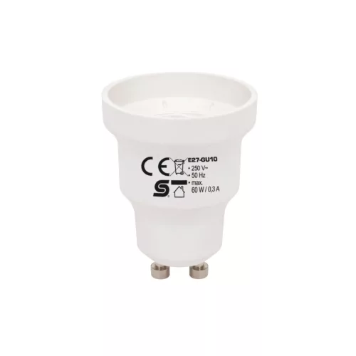 Home E27-GU10 foglalatátalakító adapter, max. 0,3 A