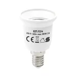 Home E27/E14 foglalatátalakító adapter, max. 2 A, E27_E14