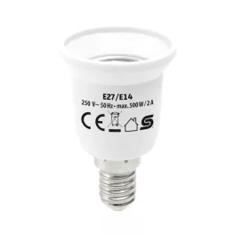 Home E27/E14 foglalatátalakító adapter, max. 2 A, E27_E14