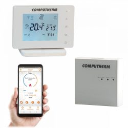   COMPUTHERM E400RF Wi-Fi okos termosztát vezeték nélküli érintőkijelzős vezérlővel