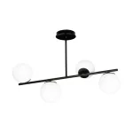 EMIBIG BIOR 4 BLACK Fekete Beltéri Mennyezeti lámpa E14 IP20 EB-1020-4