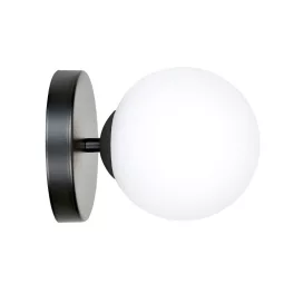   EMIBIG BIOR K1 BLACK Fekete Beltéri Fali lámpa E14 IP20 EB-1020-K1
