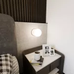 EMIBIG BIOR K1 WHITE Fehér Beltéri Fali lámpa E14 IP20 EB-1021-K1