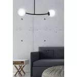 EMIBIG HALLDOR 2 BLACK Fekete Beltéri Mennyezeti lámpa E14 IP20 EB-1024-2
