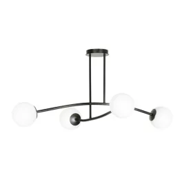   EMIBIG HALLDOR 4 BLACK Fekete Beltéri Mennyezeti lámpa E14 IP20 EB-1024-4