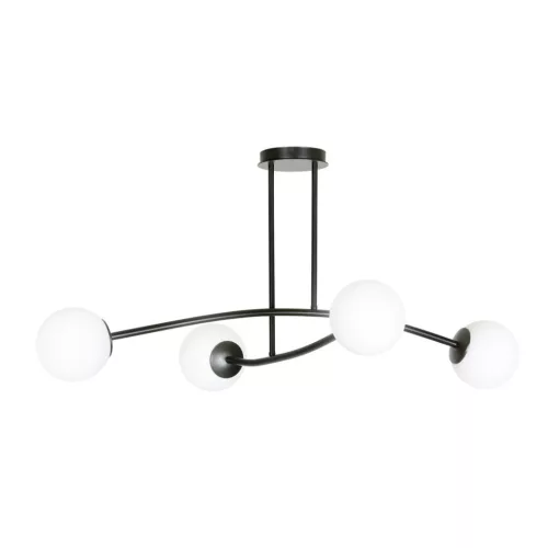 EMIBIG HALLDOR 4 BLACK Fekete Beltéri Mennyezeti lámpa E14 IP20 EB-1024-4
