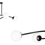 EMIBIG HALLDOR 4 BLACK Fekete Beltéri Mennyezeti lámpa E14 IP20 EB-1024-4